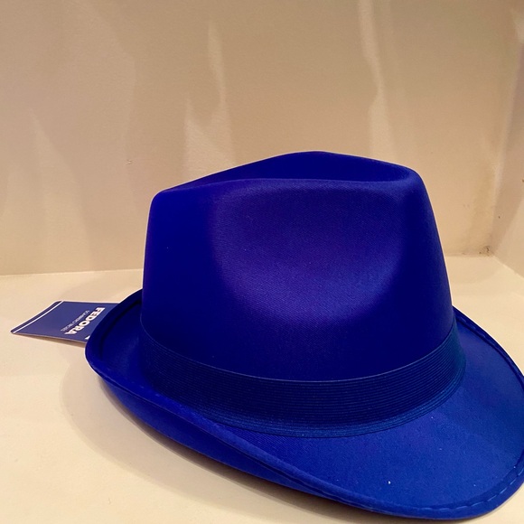 Pork Pie Hat in Royal Blue - Picture 1 of 1